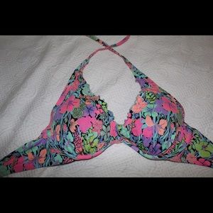Victoria’s Secret floral bikini top